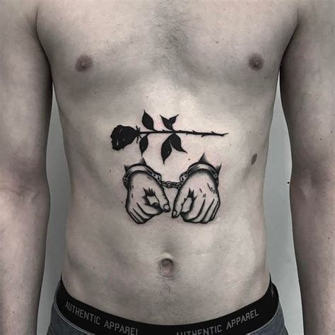 tatuajes para hombres en el abdomen|25 ideas de tatuajes en el estómago para hombre